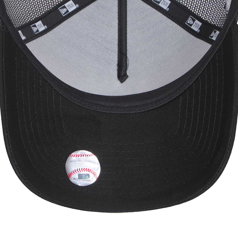 New Era Los Angeles Dodgers Side Patch Black 9FORTY A-Frame Adjustable Cap