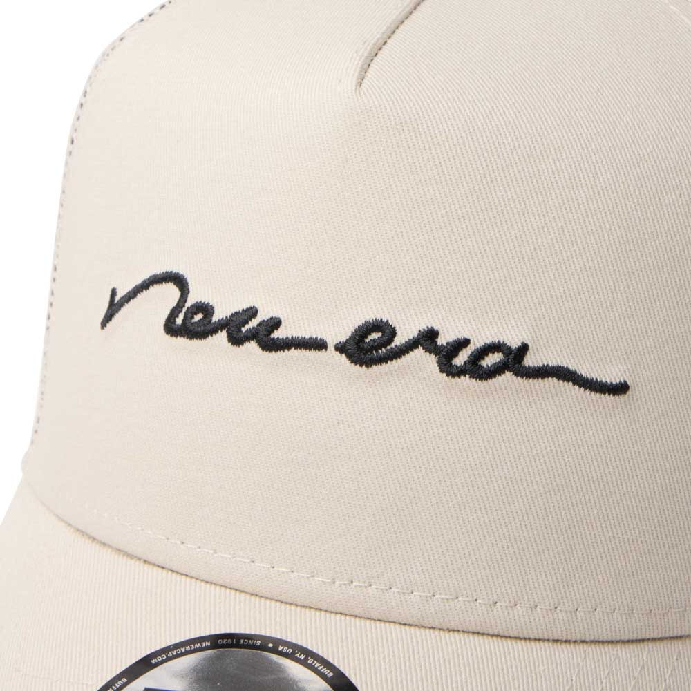 New Era Handwritten Logo Stone 9FORTY A-Frame Adjustable Cap