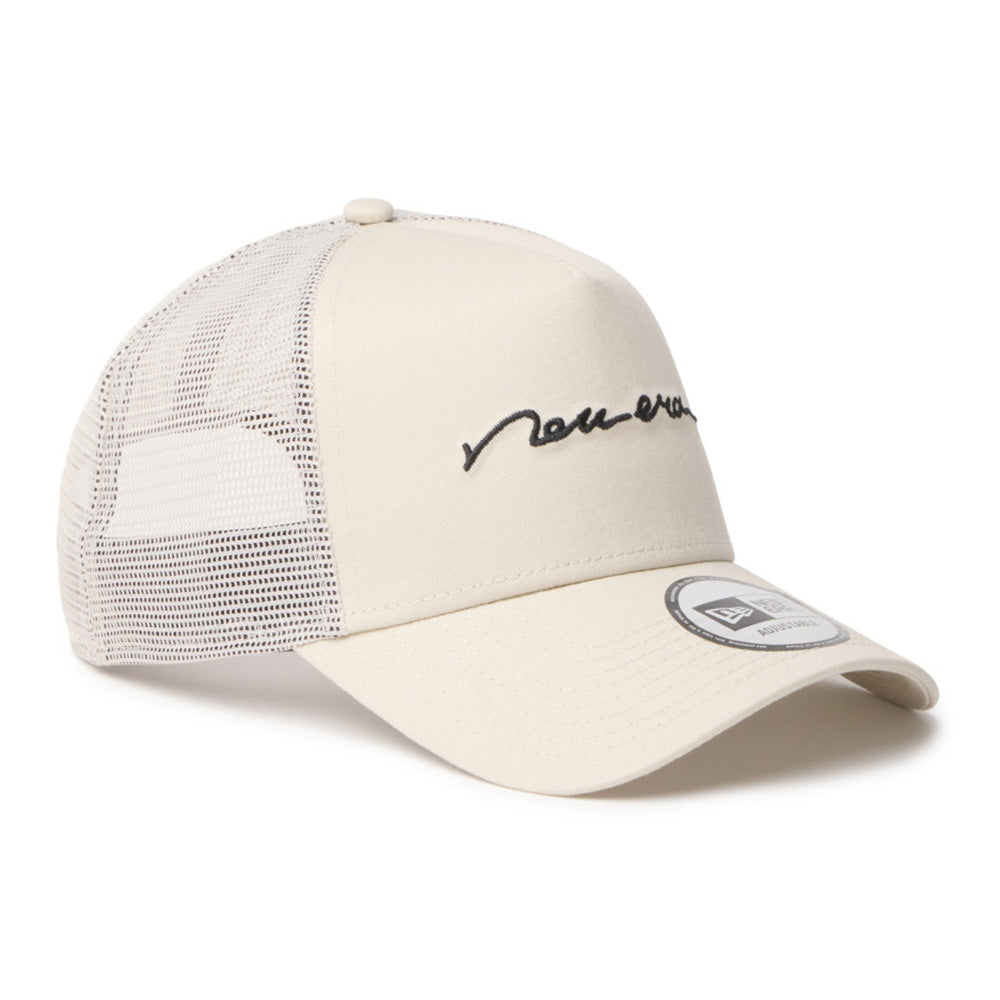 New Era Handwritten Logo Stone 9FORTY A-Frame Adjustable Cap