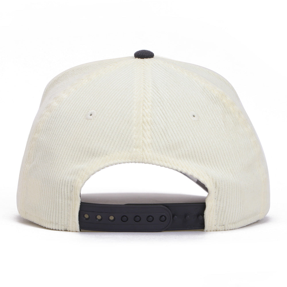 New Era Los Angeles Kings Summer Corduroy Chrome Gray 9FORTY A-Frame Snapback Cap