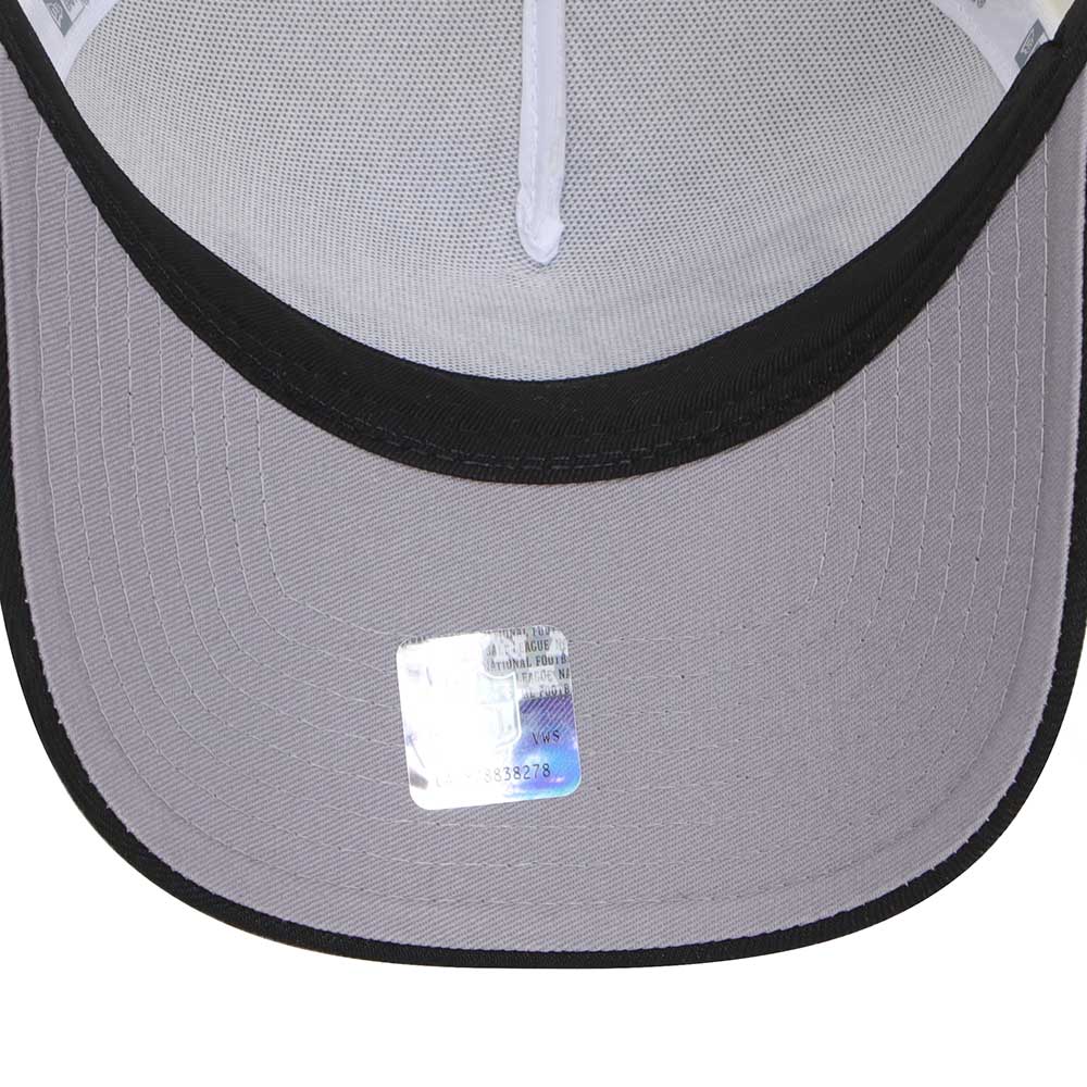 New Era Las Vegas Raiders Summer Corduroy Chrome Black 9FORTY A-Frame Snapback Cap