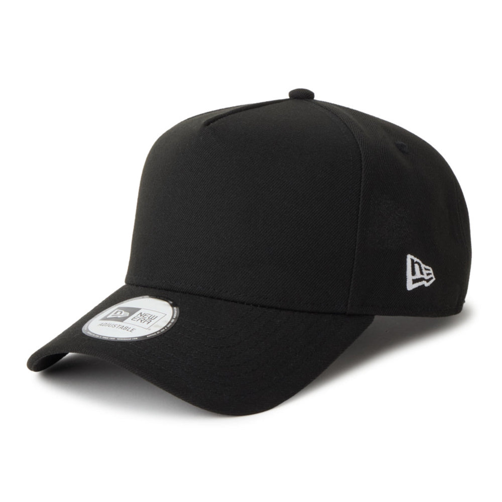 New Era Wordmark Tagging Essential Black 9FORTY A-Frame Adjustable Cap