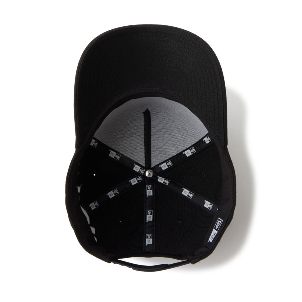 New Era Wordmark Tagging Essential Black 9FORTY A-Frame Adjustable Cap