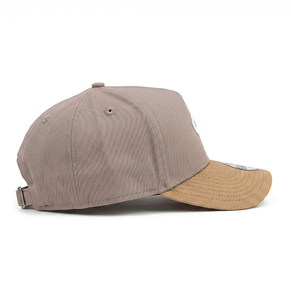 New Era Script Mocha Mousse White Mocha 9FORTY Adjustable Cap