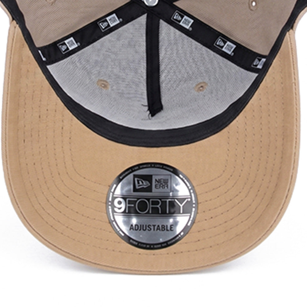 New Era Script Mocha Mousse White Mocha 9FORTY Adjustable Cap