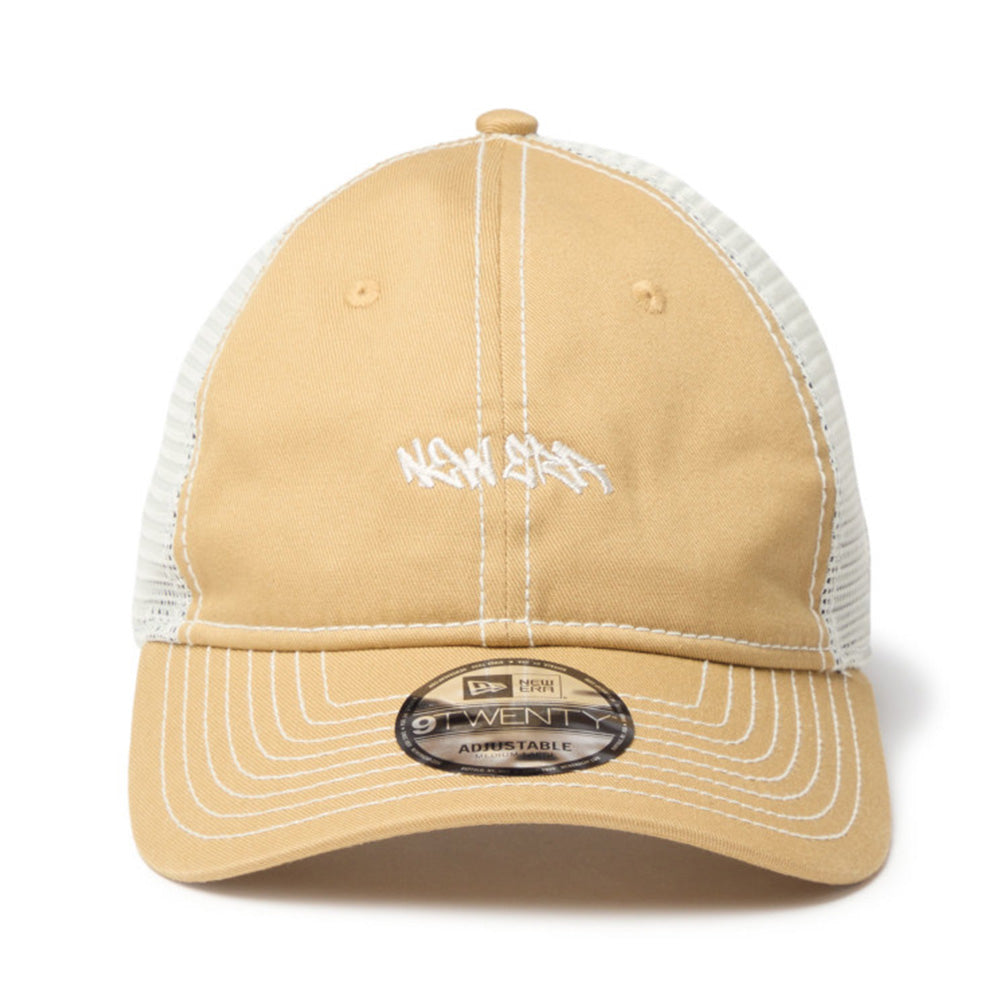 New Era Tagging Mini Logo Bronze 9TWENTY Trucker Adjustable Cap