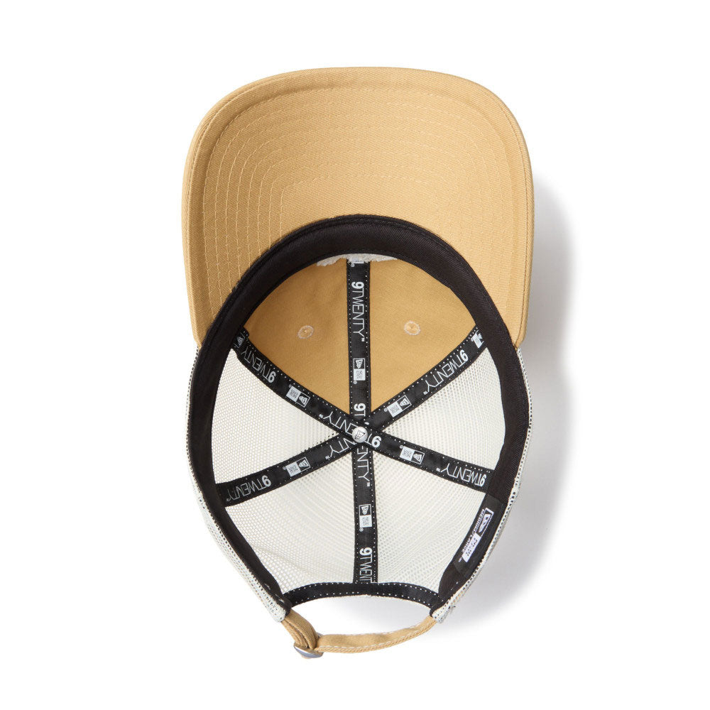 New Era Tagging Mini Logo Bronze 9TWENTY Trucker Adjustable Cap