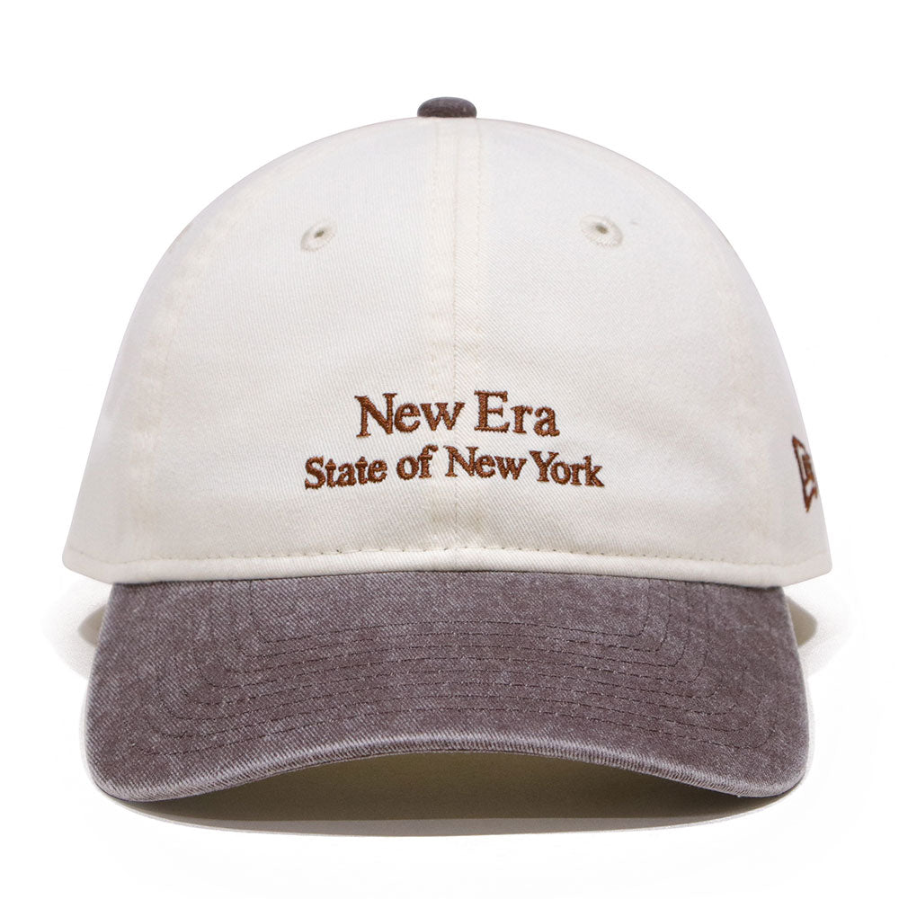 New Era State of New York Cream Red 9TWENTY Adjustable Cap