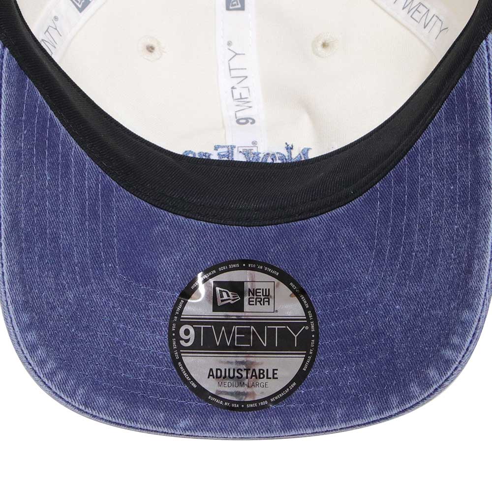 New Era State of New York Cream Blue 9TWENTY Adjustable Cap