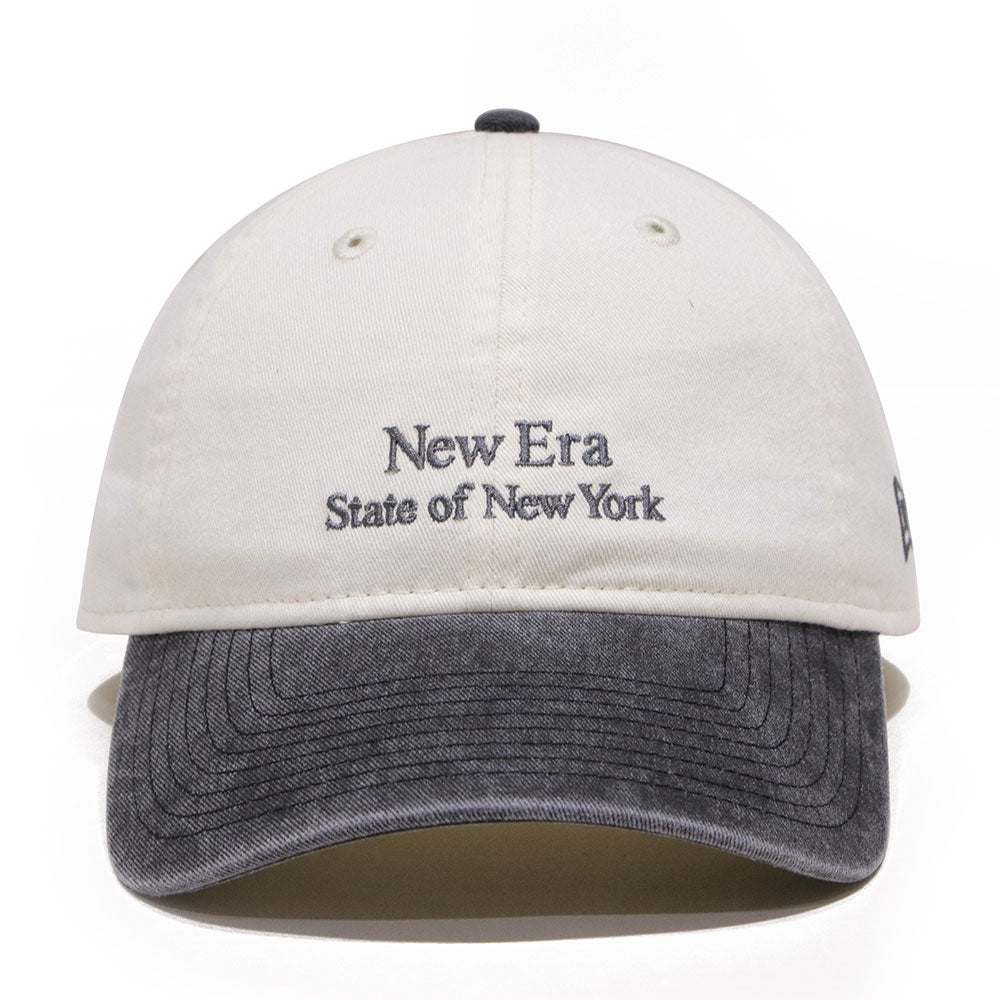 New Era State of New York Cream Black 9TWENTY Adjustable Cap
