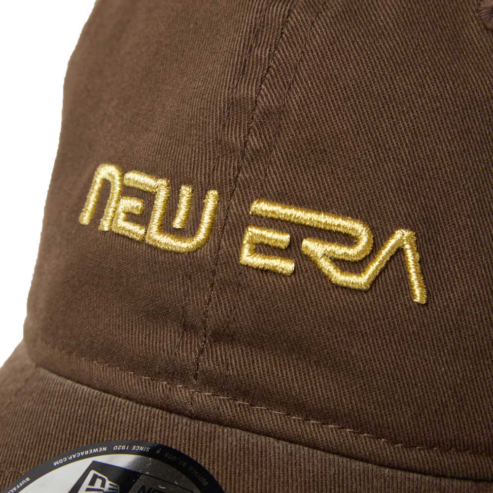 Hajime Sorayama x New Era Walnut Gold 9TWENTY Adjustable Cap