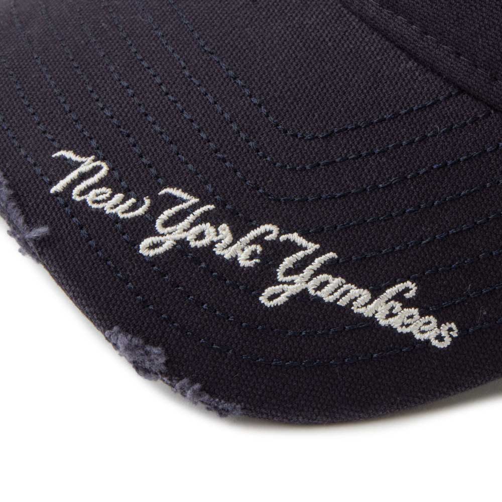 New Era New York Yankees Visor Logo Navy 9TWENTY Adjustable Cap