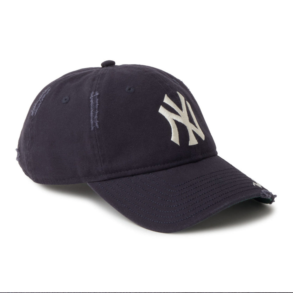 New Era New York Yankees Visor Logo Navy 9TWENTY Adjustable Cap