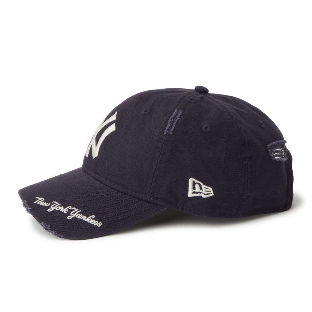 New Era New York Yankees Visor Logo Navy 9TWENTY Adjustable Cap