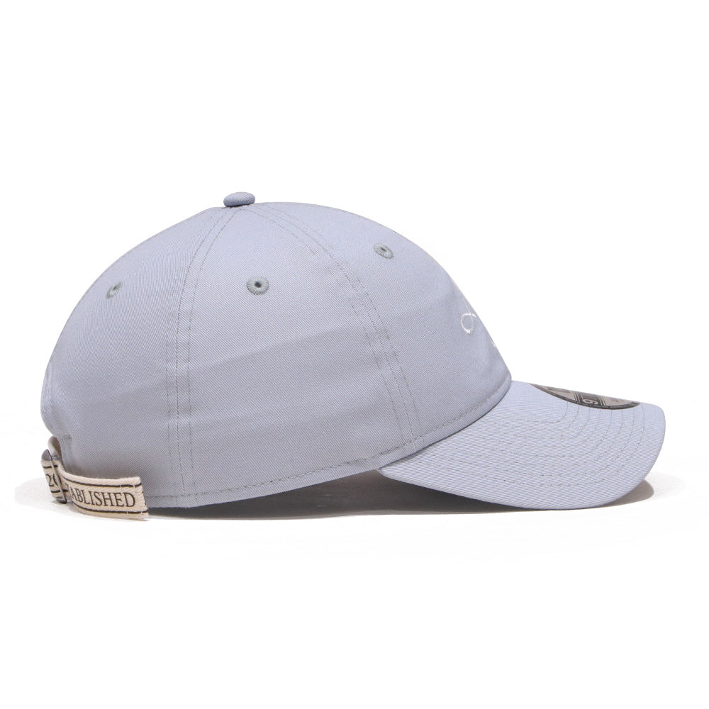 New Era Script Logo Spare Strap Grey 9TWENTY Adjustable Cap