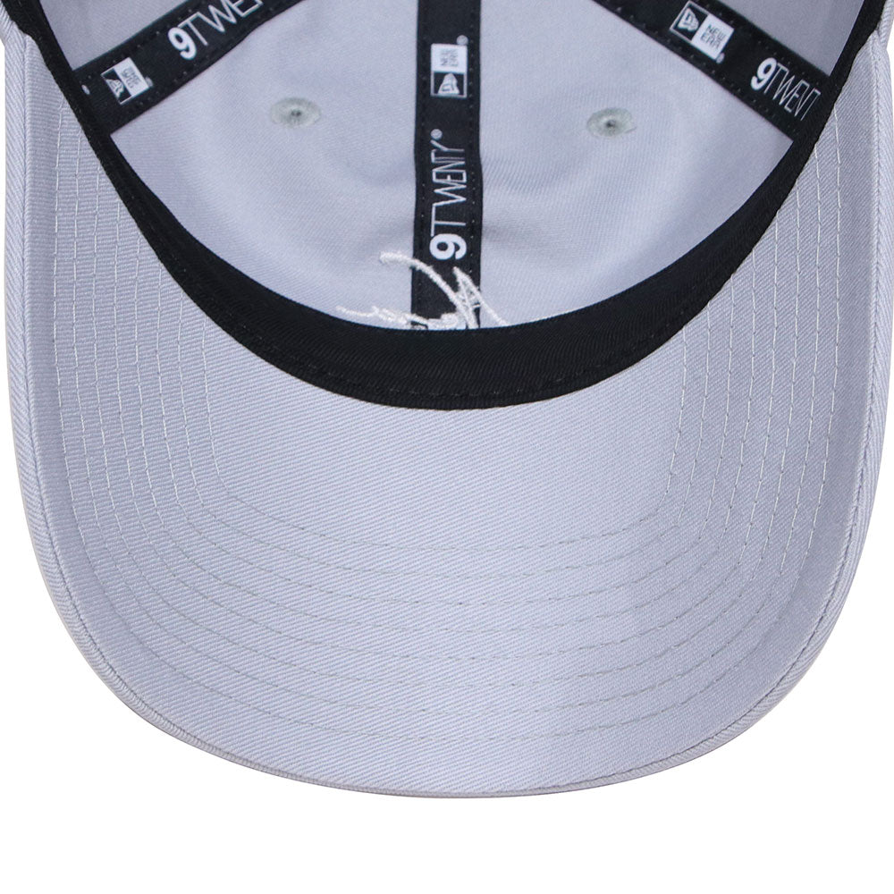 New Era Script Logo Spare Strap Grey 9TWENTY Adjustable Cap