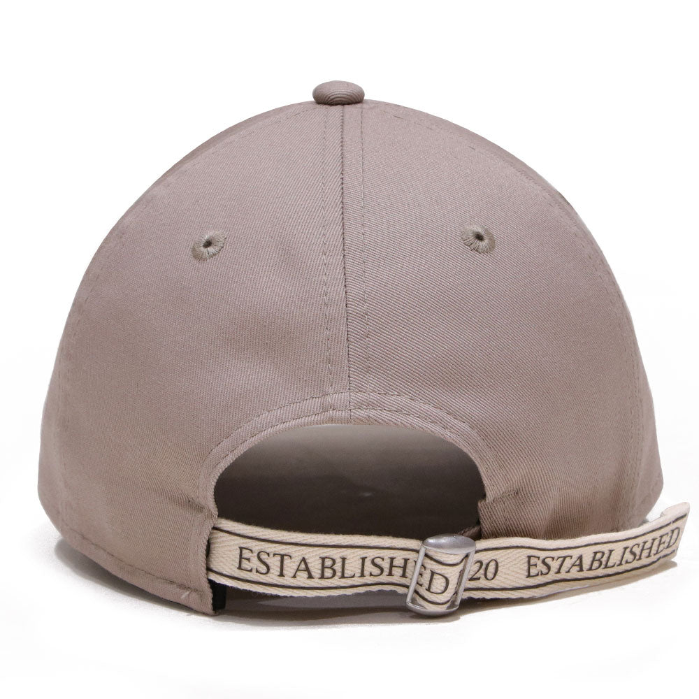 New Era Script Logo Spare Strap Brown 9TWENTY Adjustable Cap
