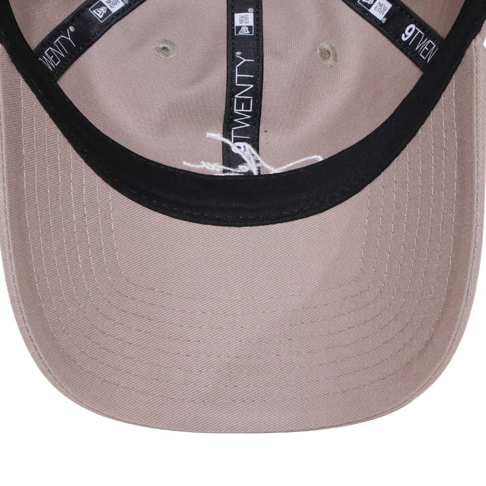 New Era Script Logo Spare Strap Brown 9TWENTY Adjustable Cap