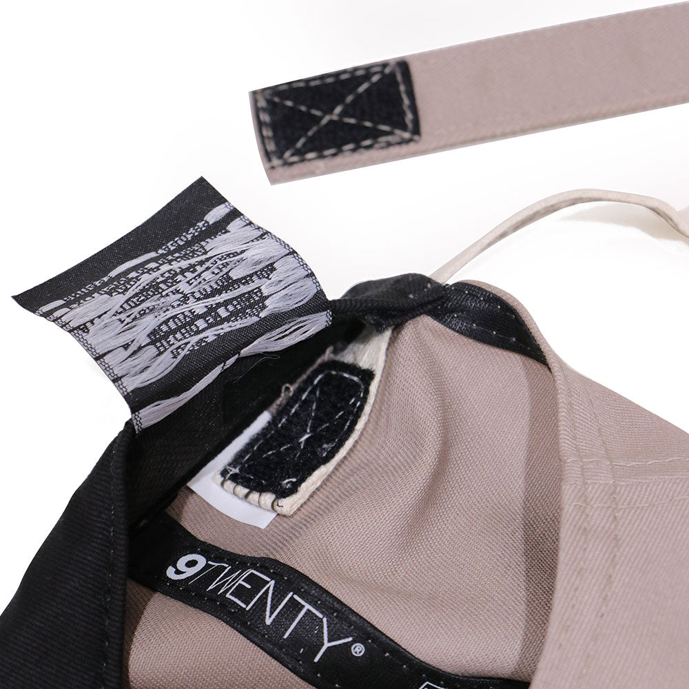 New Era Script Logo Spare Strap Brown 9TWENTY Adjustable Cap