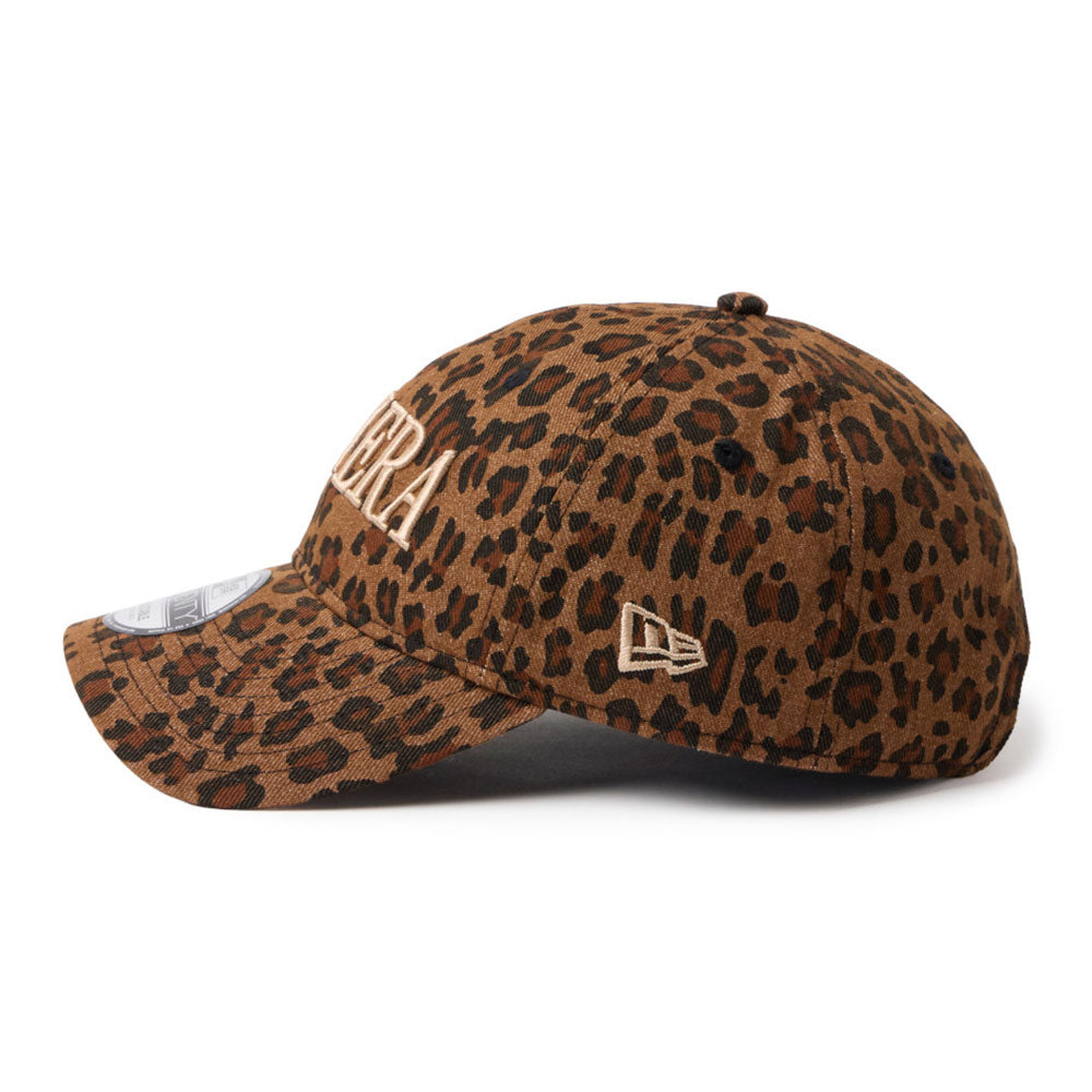 New Era Wordmark Leopard Multi Beige 9TWENTY Adjustable Cap
