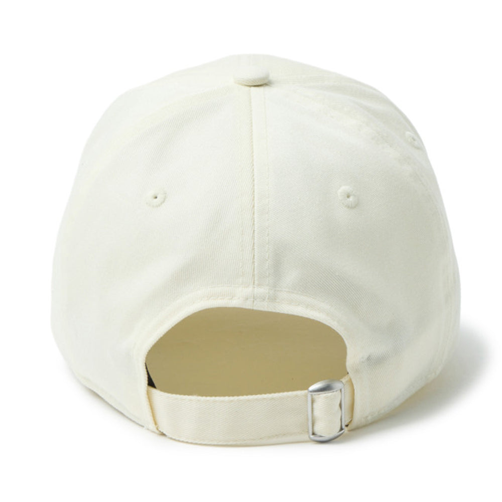 New Era Los Angeles Dodgers Mini Metal Logo Cream 9TWENTY Adjustable Cap