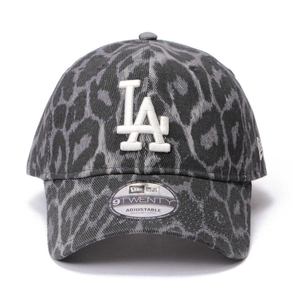 New Era Los Angeles Dodgers Leopard Black 9TWENTY Adjustable Cap