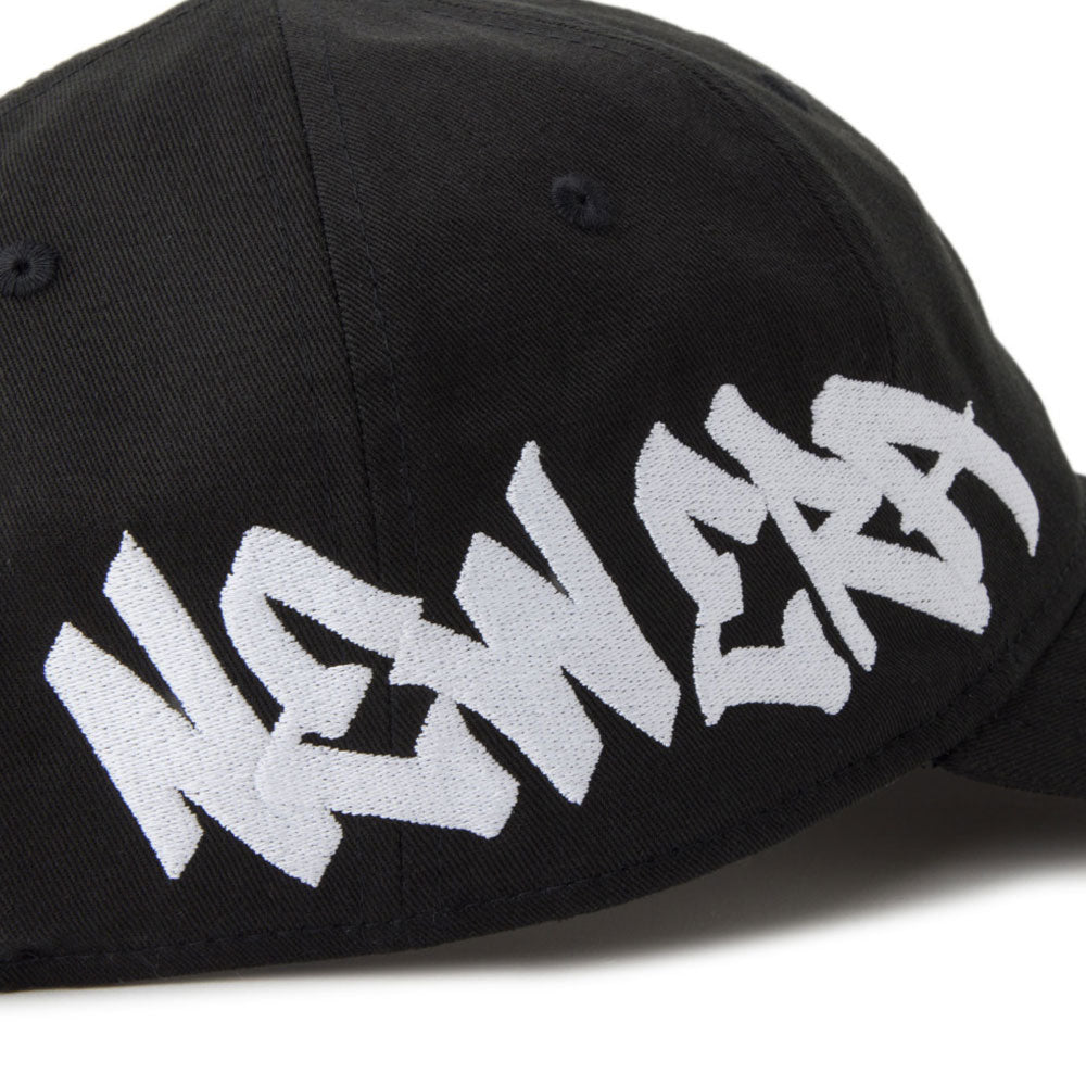New Era Wordmark Tagging Essential Black 9TWENTY Adjustable Cap