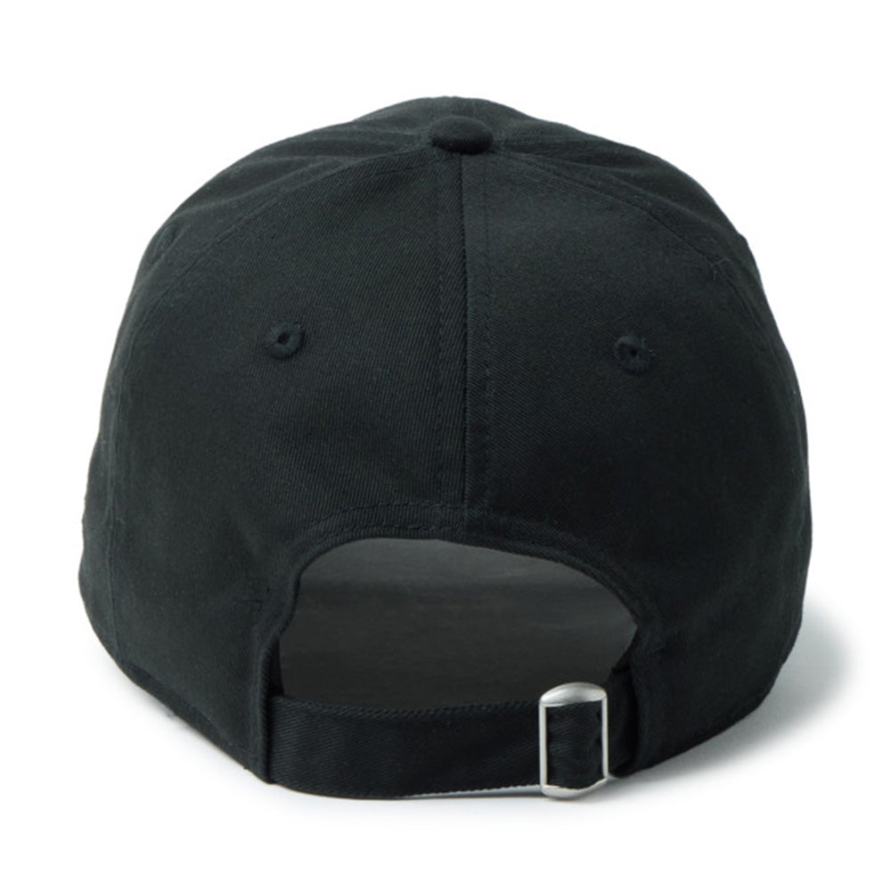 New Era Script Mini Metal Logo Black 9TWENTY Adjustable Cap