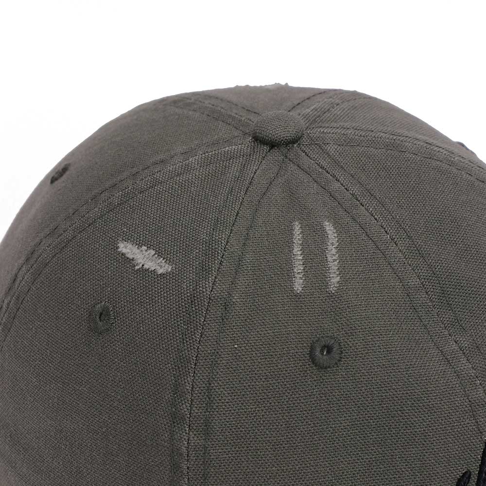 New Era NE Script Damaged Duck Dark Green 9TWENTY Adjustable Cap
