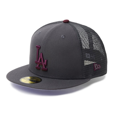 New Era Los Angeles Dodgers Hydrangea Grey 59FIFTY Fitted Cap