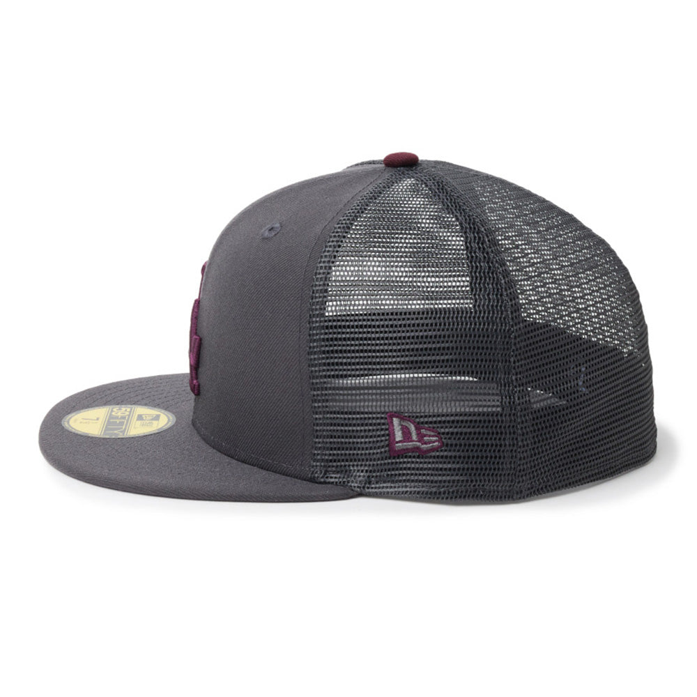 New Era Los Angeles Dodgers Hydrangea Grey 59FIFTY Fitted Cap