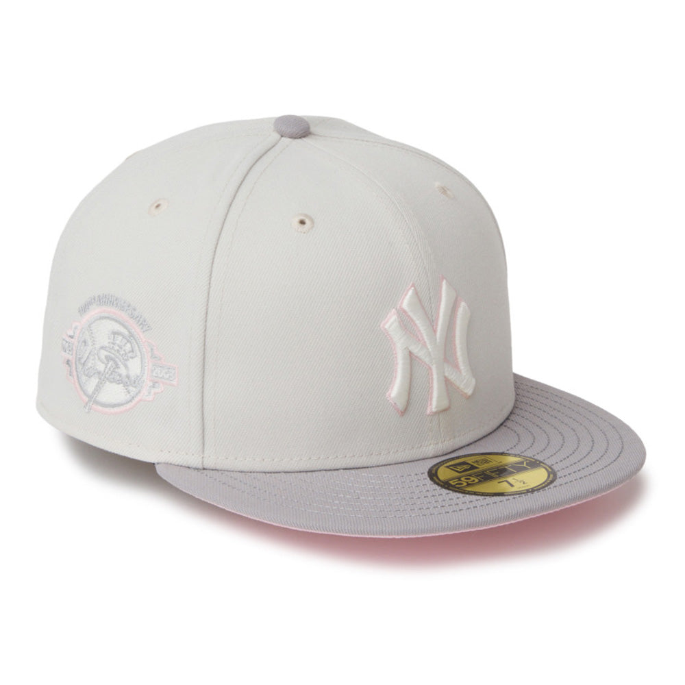 New Era New York Yankees Sakuranagashi Grey 59FIFTY Fitted Cap