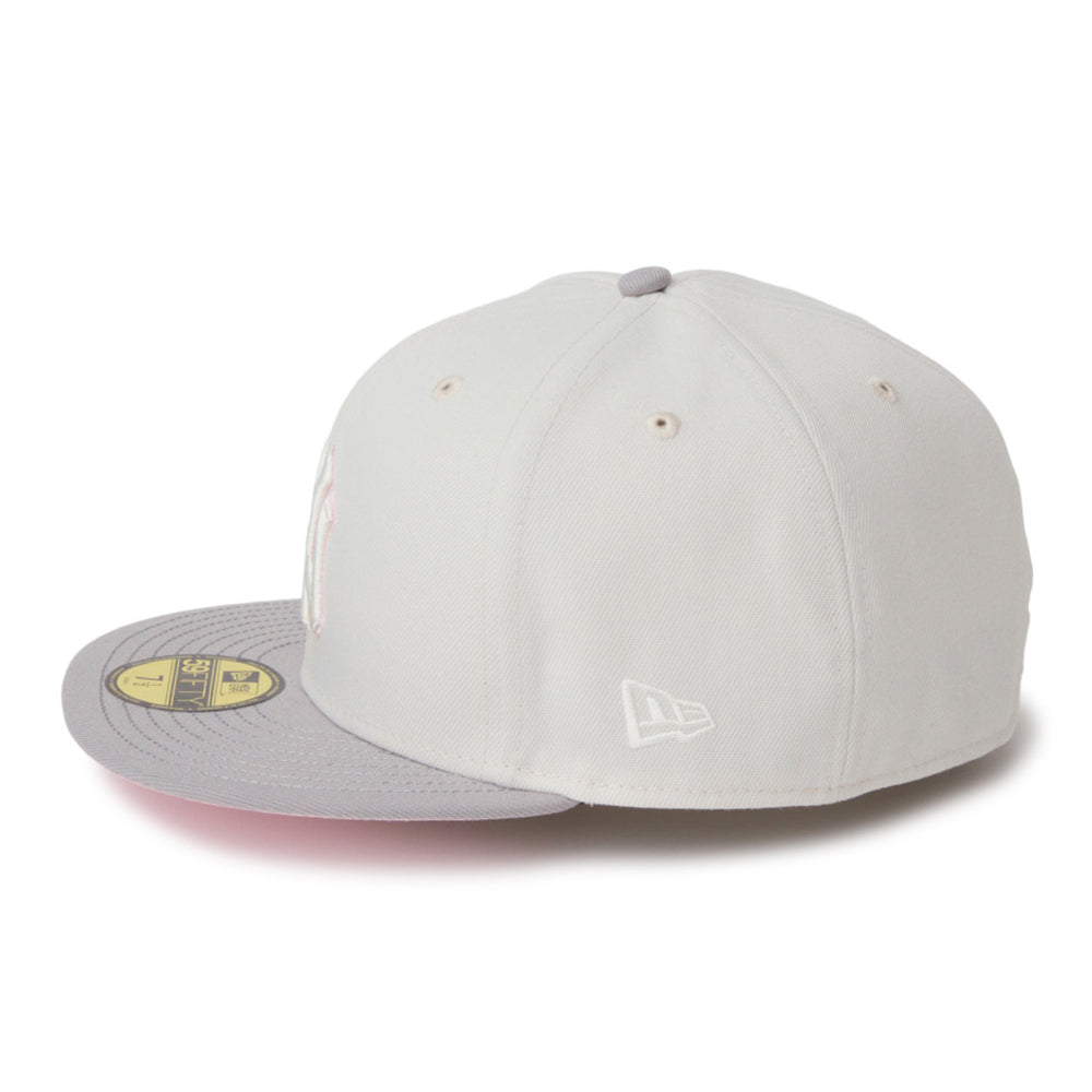 New Era New York Yankees Sakuranagashi Grey 59FIFTY Fitted Cap