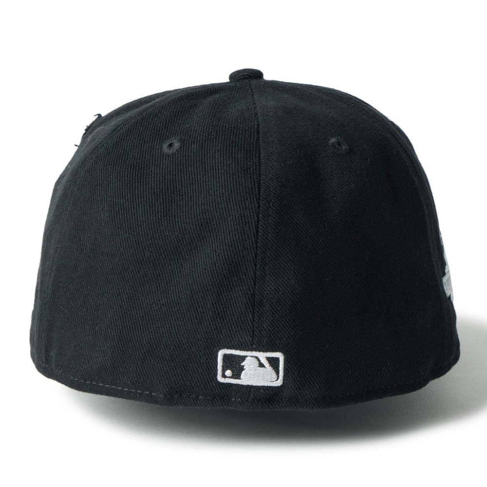 New Era New York Yankees Damaged Twill Black 59FIFTY Fitted Cap