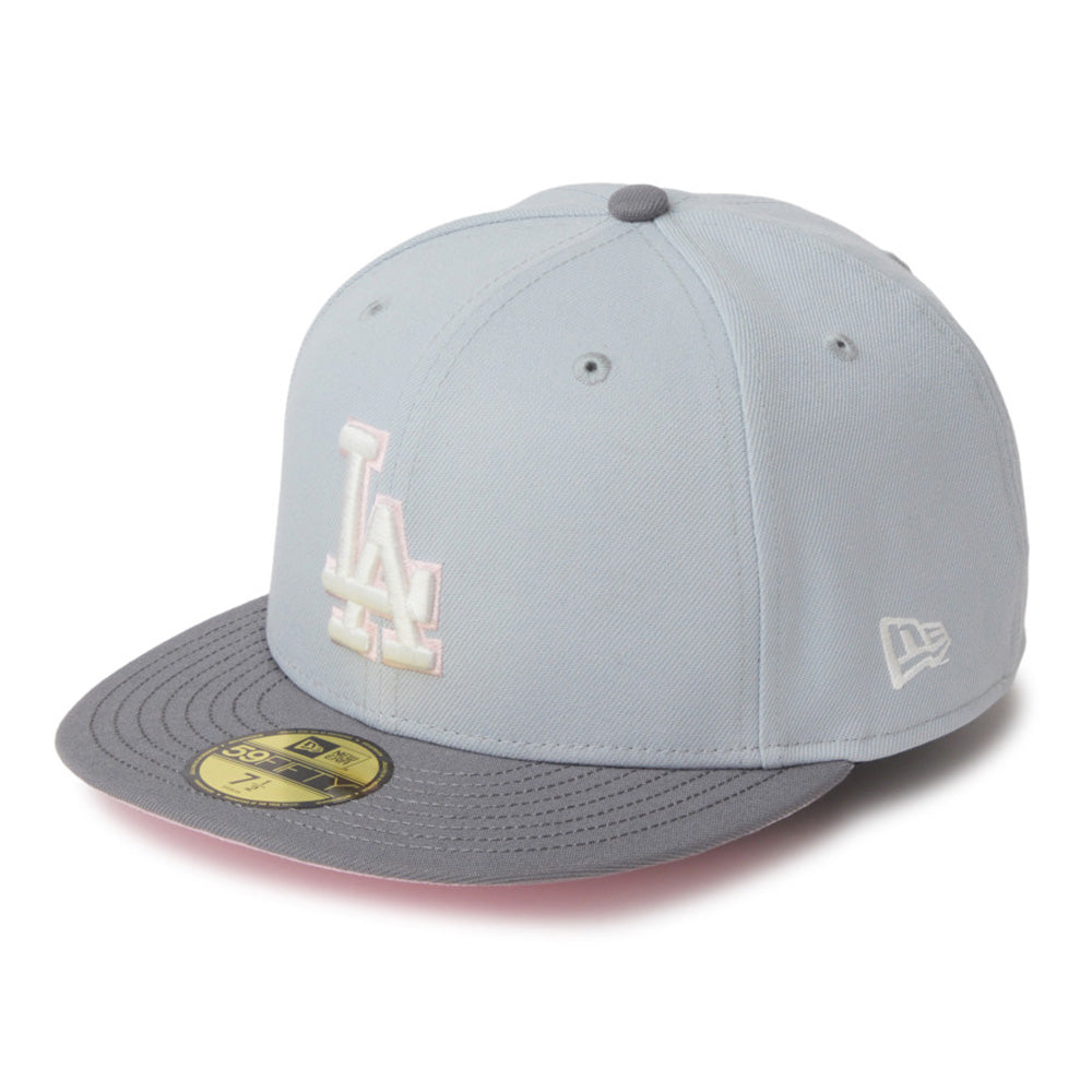 New Era Los Angeles Dodgers Sakuranagashi Grey 59FIFTY Fitted Cap