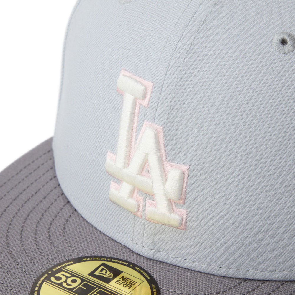 New Era Los Angeles Dodgers Sakuranagashi Grey 59FIFTY Fitted Cap