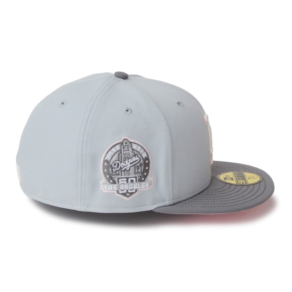 New Era Los Angeles Dodgers Sakuranagashi Grey 59FIFTY Fitted Cap