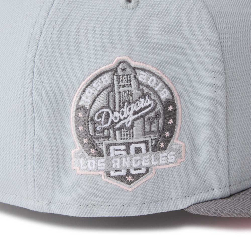 New Era Los Angeles Dodgers Sakuranagashi Grey 59FIFTY Fitted Cap