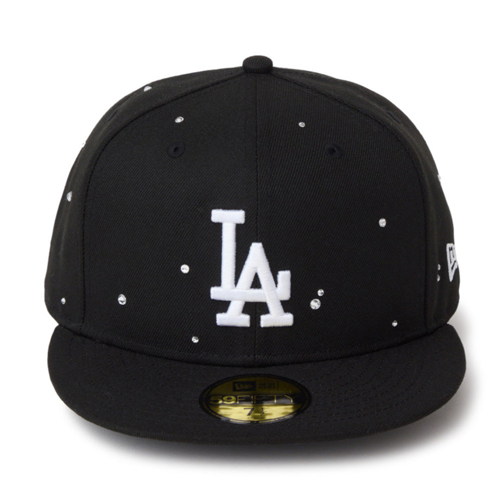 New Era Los Angeles Dodgers Night Out Black 59FIFTY Fitted Cap