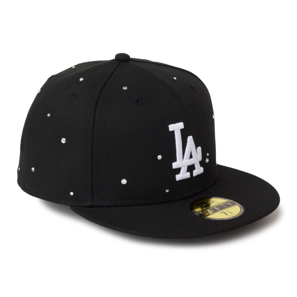 New Era Los Angeles Dodgers Night Out Black 59FIFTY Fitted Cap