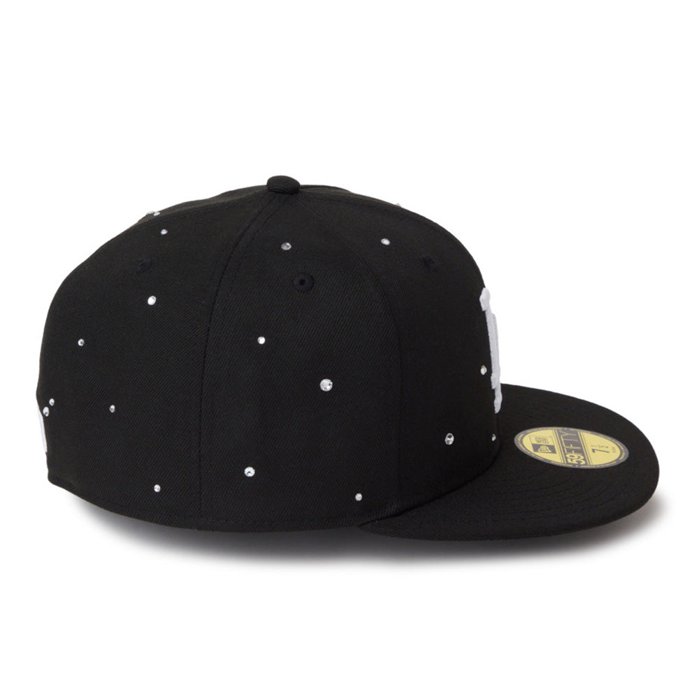 New Era Los Angeles Dodgers Night Out Black 59FIFTY Fitted Cap