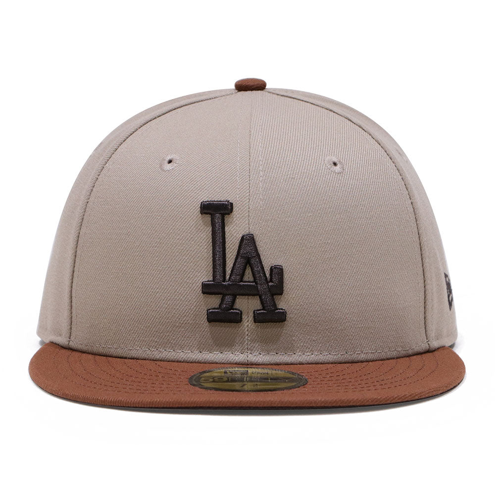 New Era Los Angeles Dodgers Mocha Mousse Multi 59FIFTY Fitted Cap