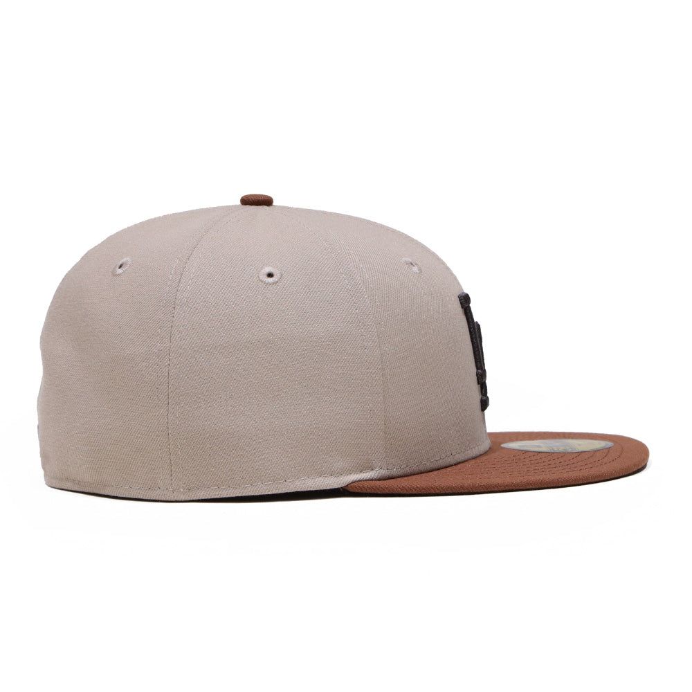 New Era Los Angeles Dodgers Mocha Mousse Multi 59FIFTY Fitted Cap