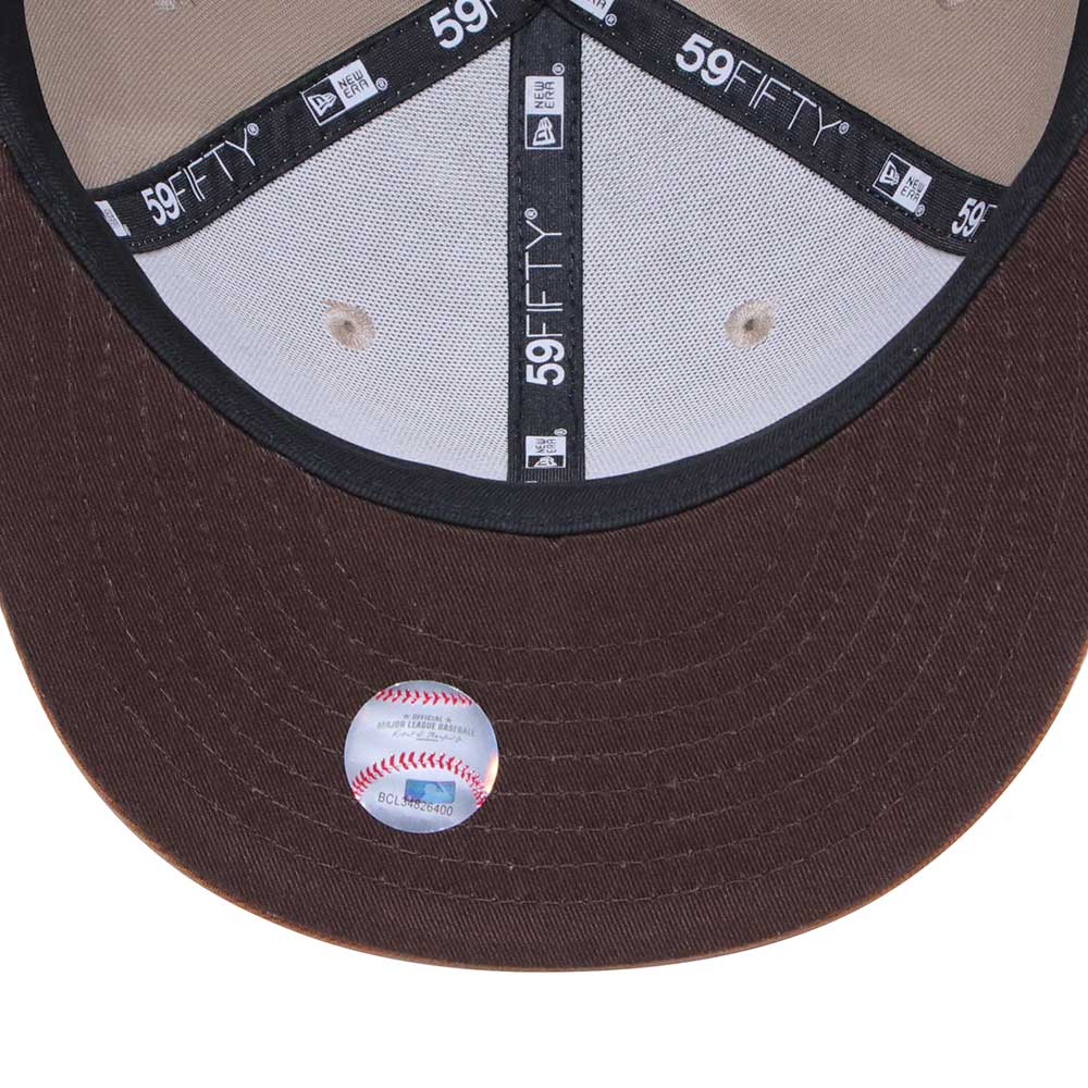 New Era Los Angeles Dodgers Mocha Mousse Multi 59FIFTY Fitted Cap