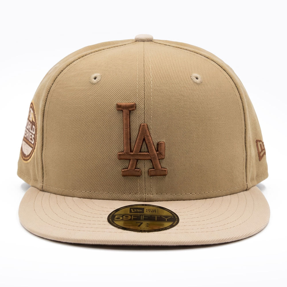 New Era Los Angeles Dodgers Camo Khaki 59FIFTY Fitted Cap