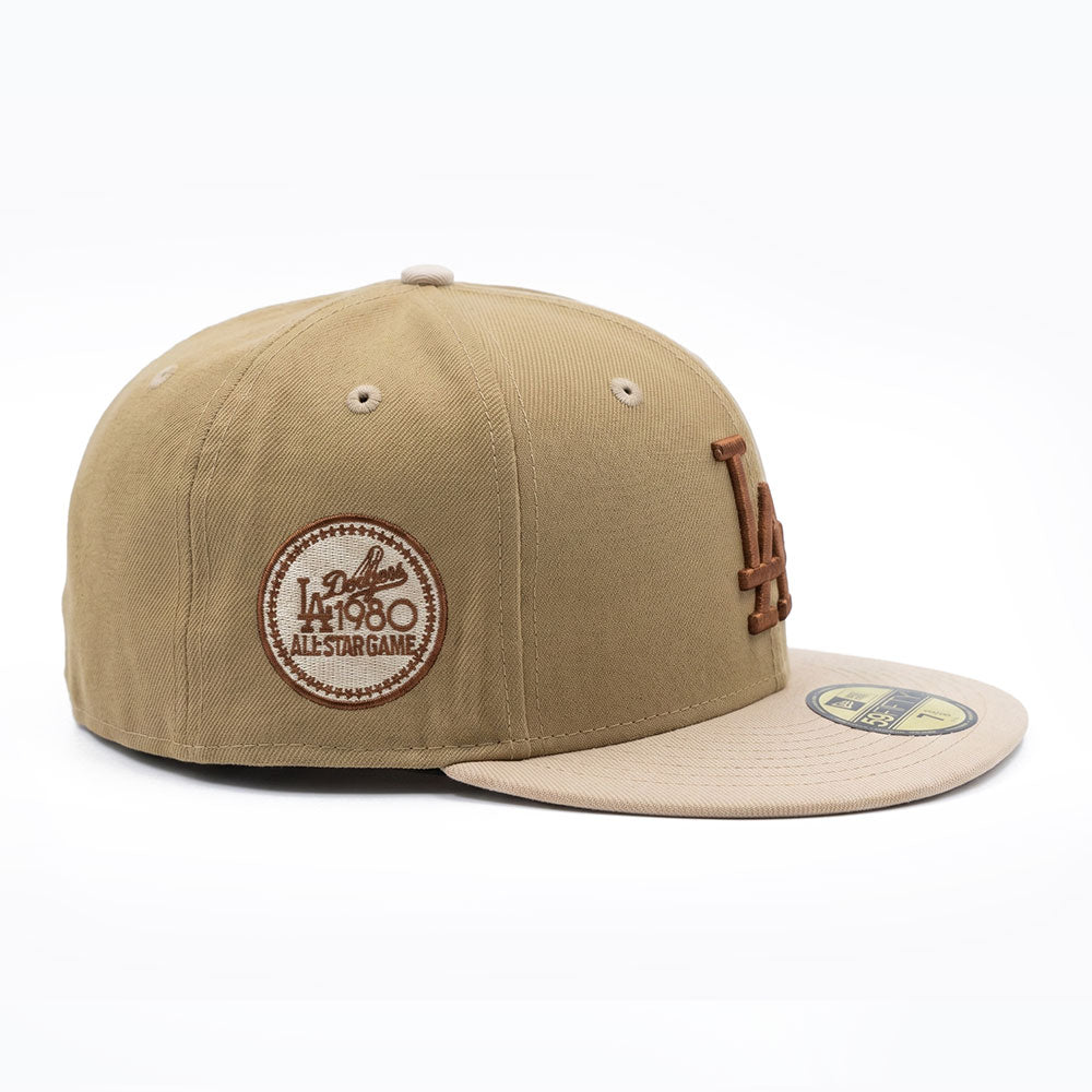 New Era Los Angeles Dodgers Camo Khaki 59FIFTY Fitted Cap
