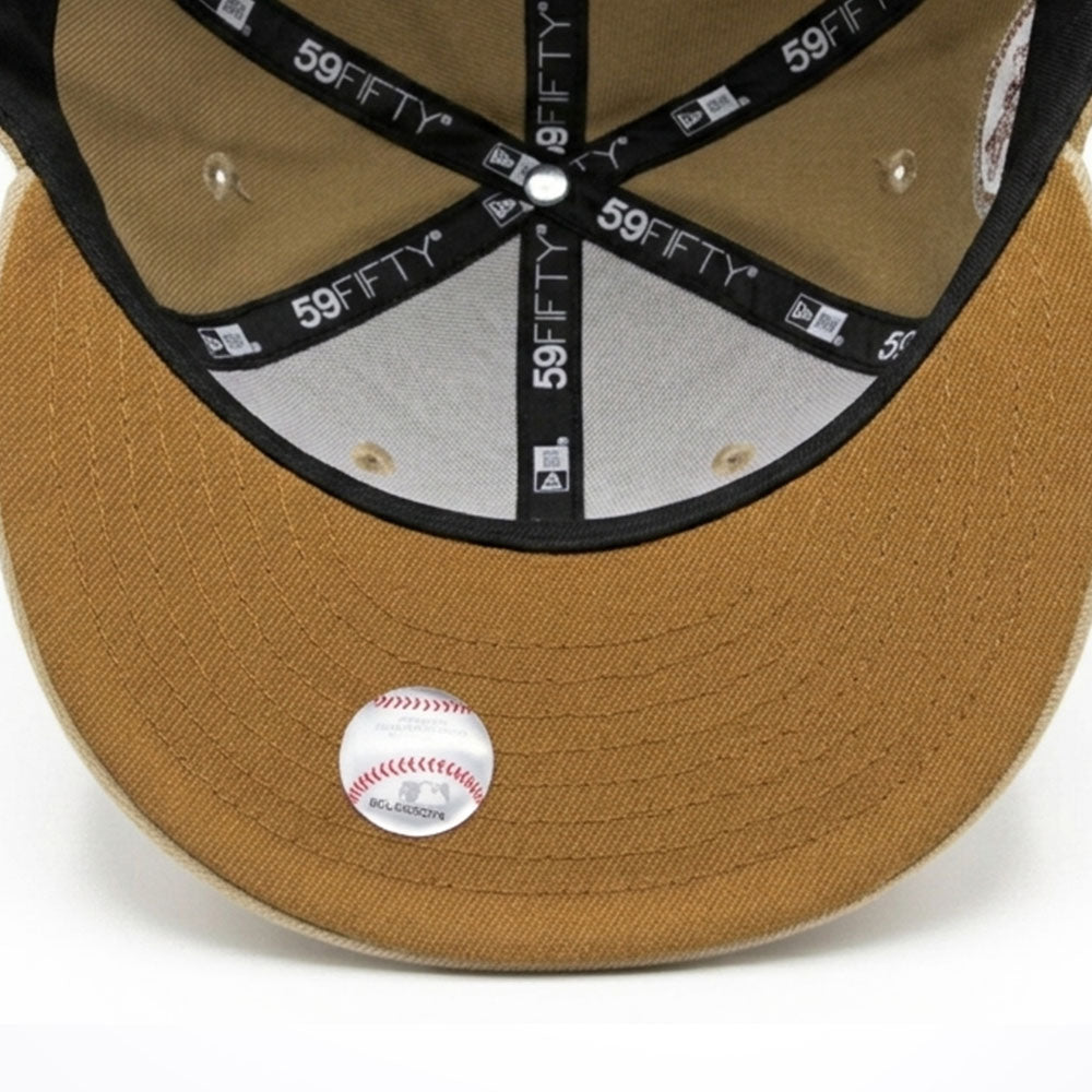 New Era Los Angeles Dodgers Camo Khaki 59FIFTY Fitted Cap