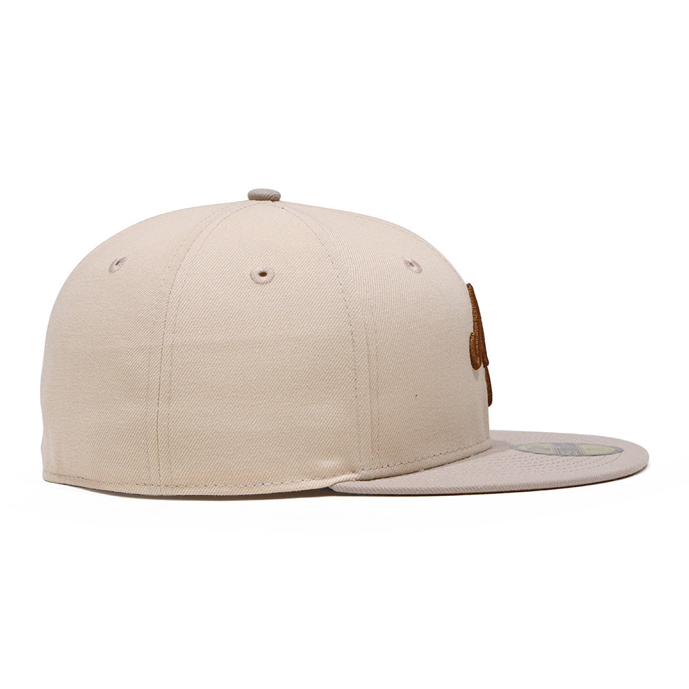 New Era Script Mocha Mousse Multi 59FIFTY Fitted Cap