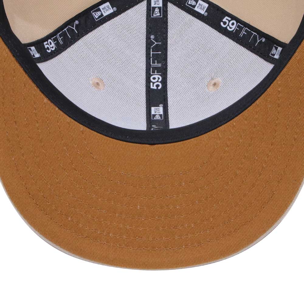New Era Script Mocha Mousse Multi 59FIFTY Fitted Cap