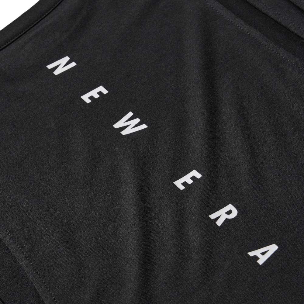 New Era Wordmark Black Women Performance Short Cutting Short Sleeve T-Shirt
